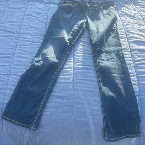 Lane Bryant Dark Wash Embellished Rhinestone Jeans Plus Size 18